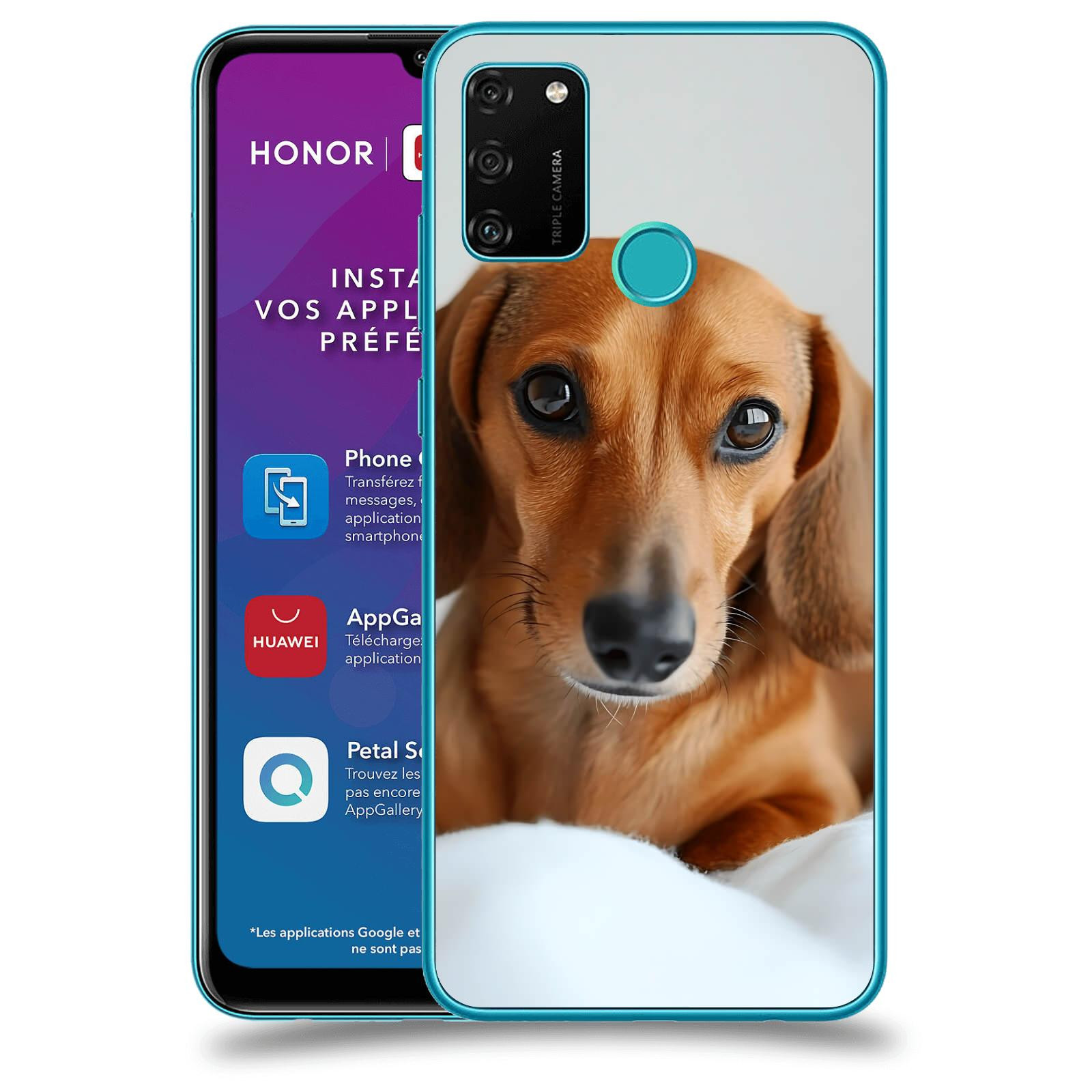 ACOVER Kryt na mobil Honor 9A - Dachshund II