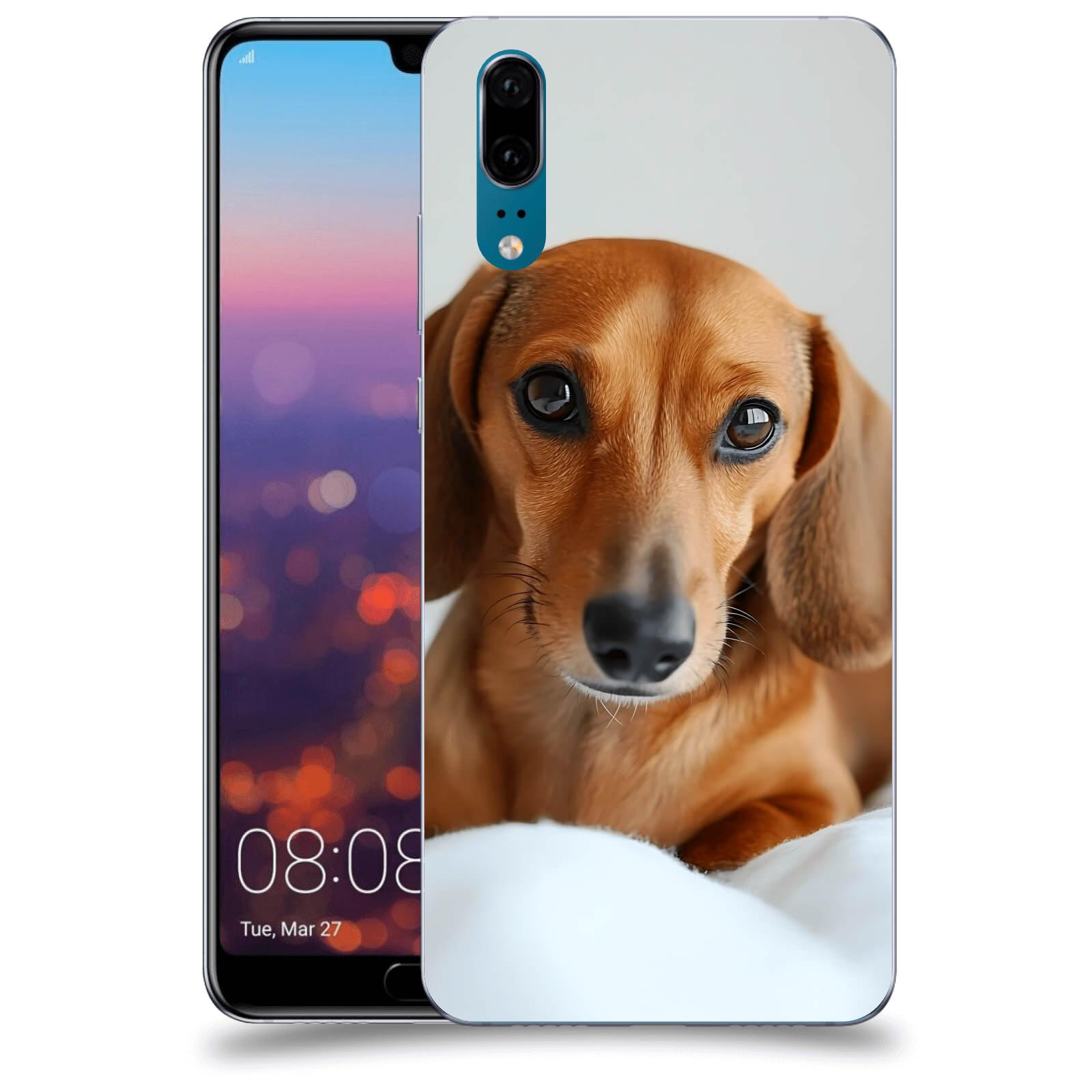 ACOVER Kryt na mobil Huawei P20 - Dachshund II