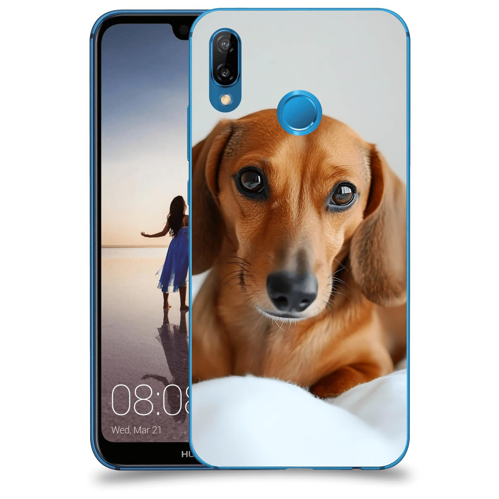 ACOVER Kryt na mobil Huawei P20 Lite - Dachshund II