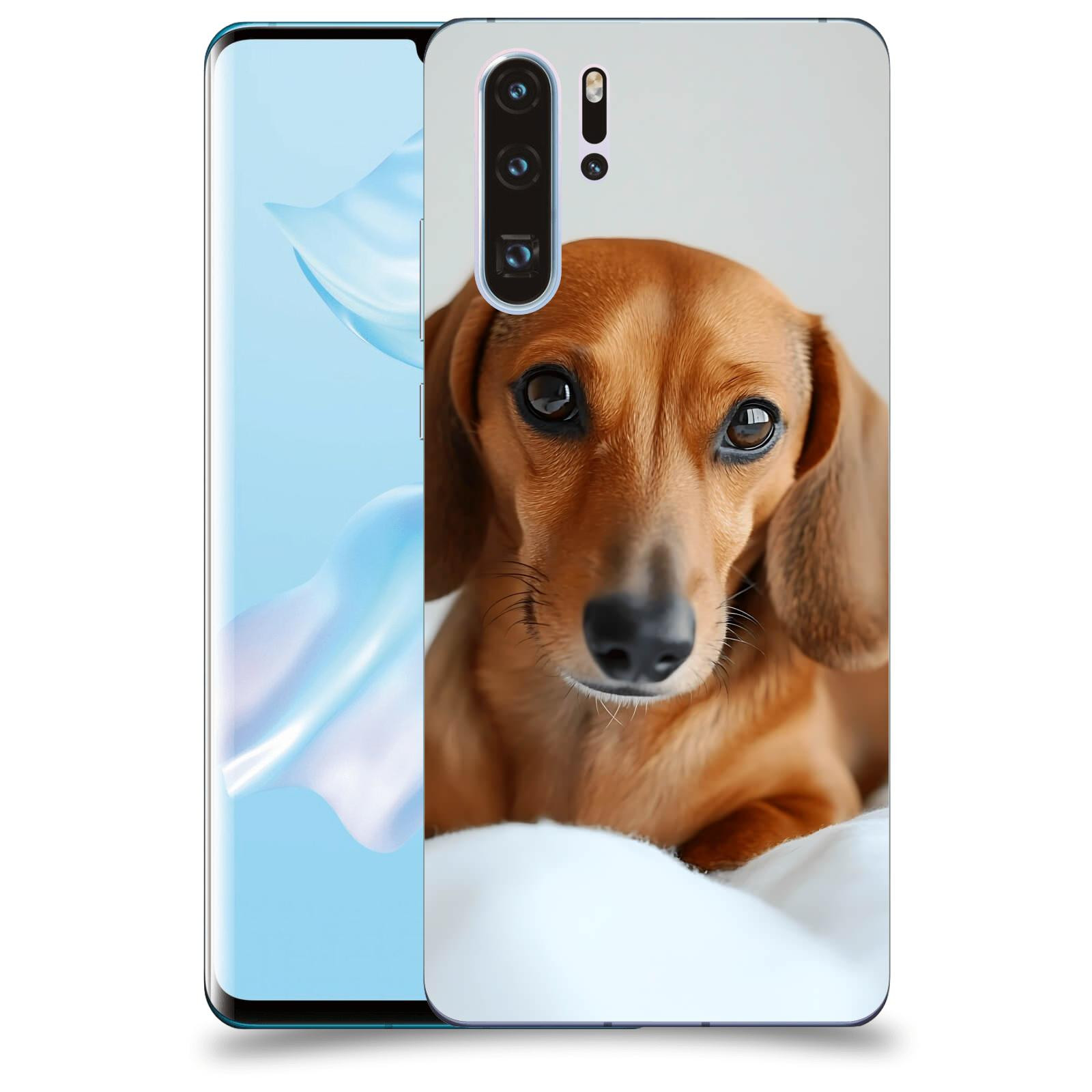 ACOVER Kryt na mobil Huawei P30 - Dachshund II