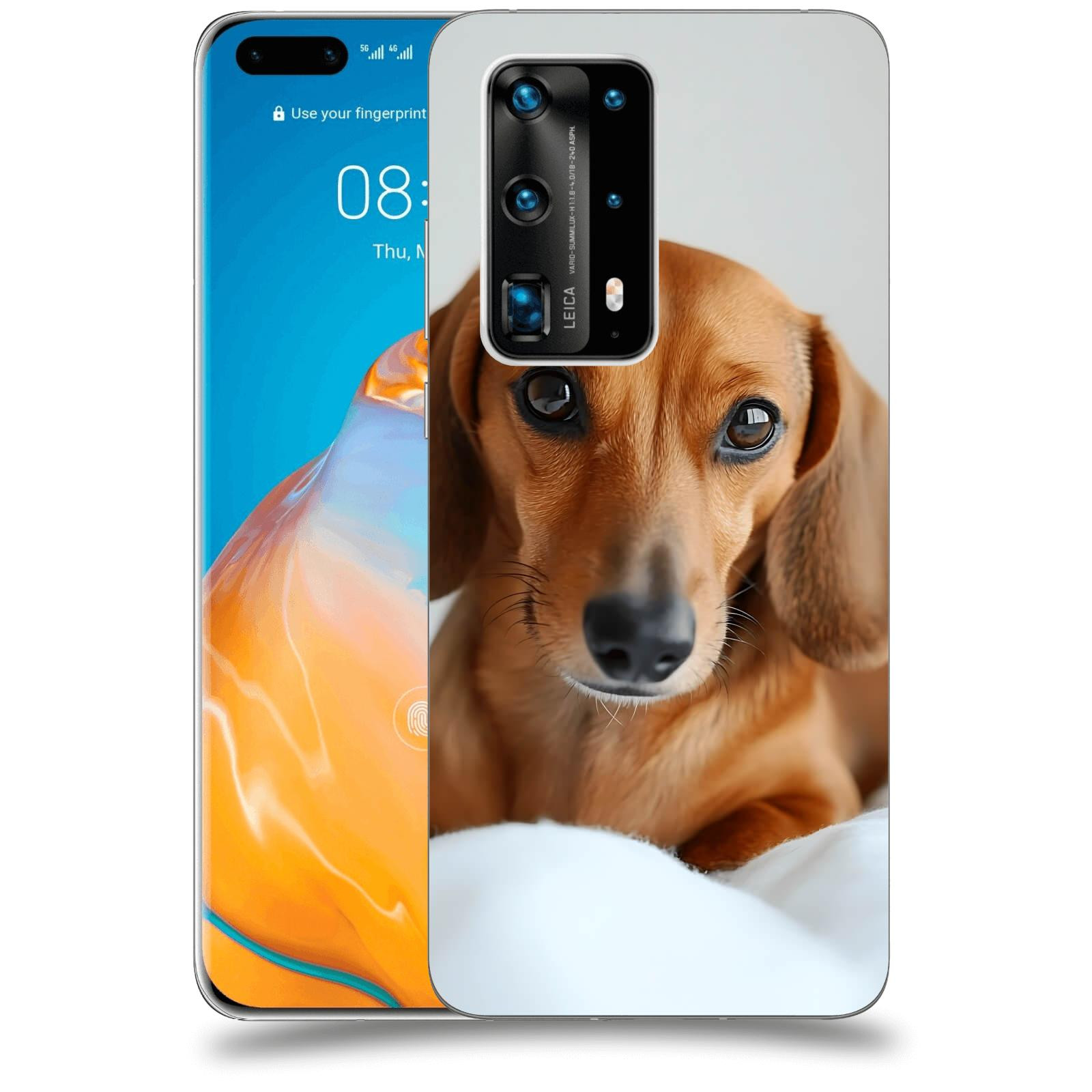 ACOVER Kryt na mobil Huawei P40 Pro - Dachshund II