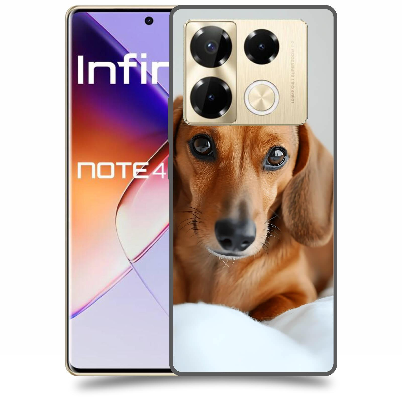 ACOVER Kryt na mobil Infinix Note 40 PRO - Dachshund II