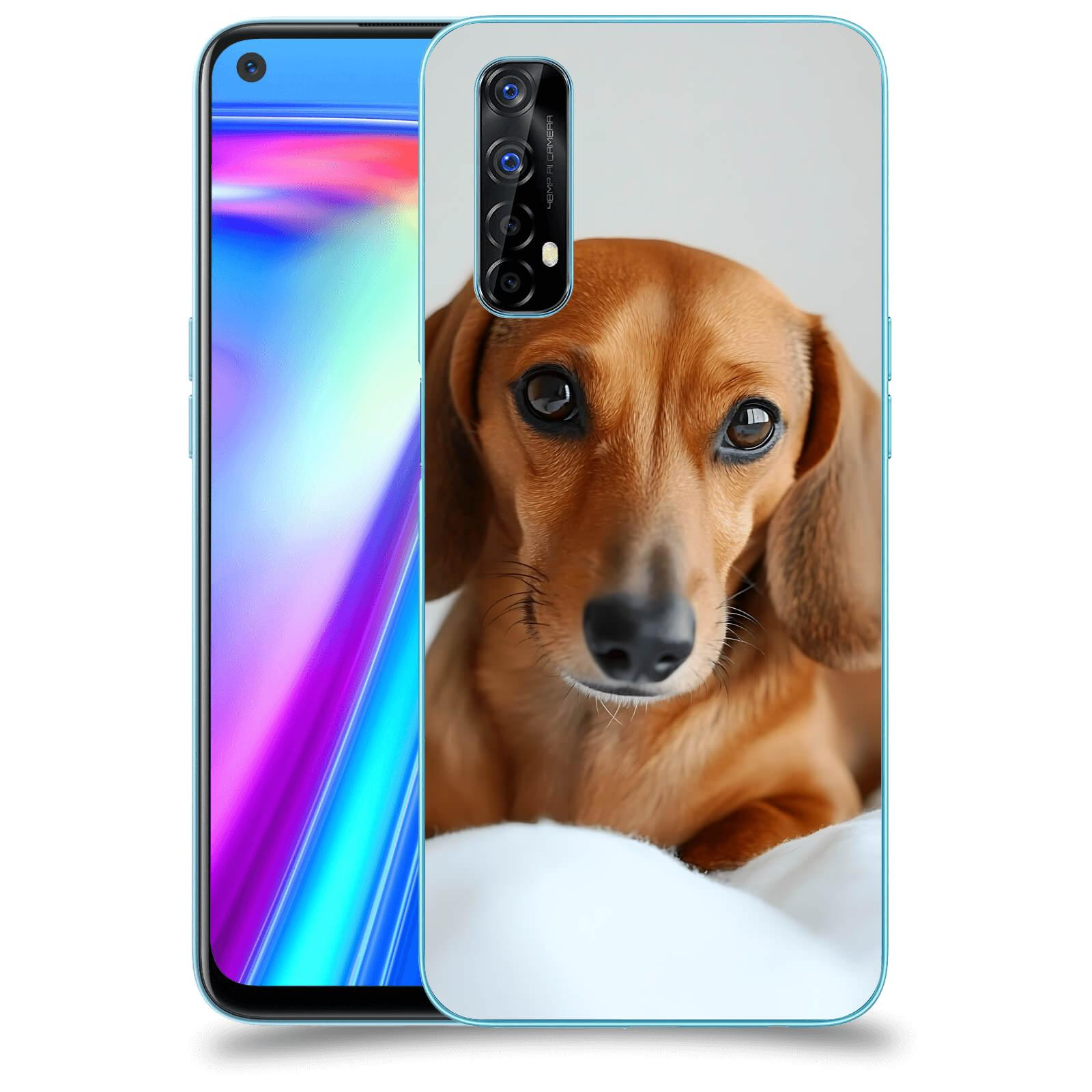ACOVER Kryt na mobil Realme 7 - Dachshund II