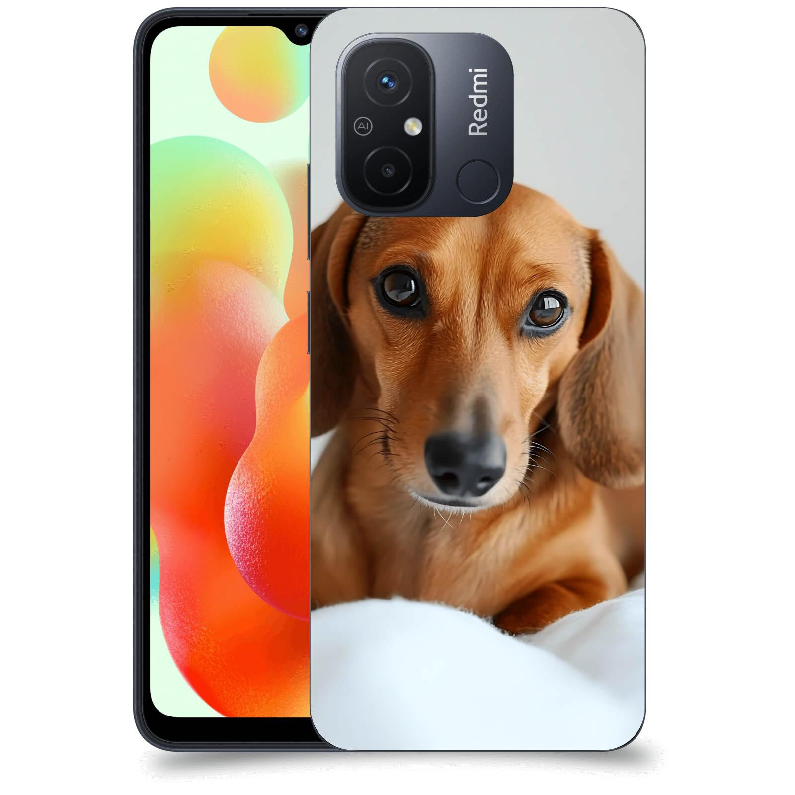 ACOVER Kryt na mobil Xiaomi Redmi 12C - Dachshund II