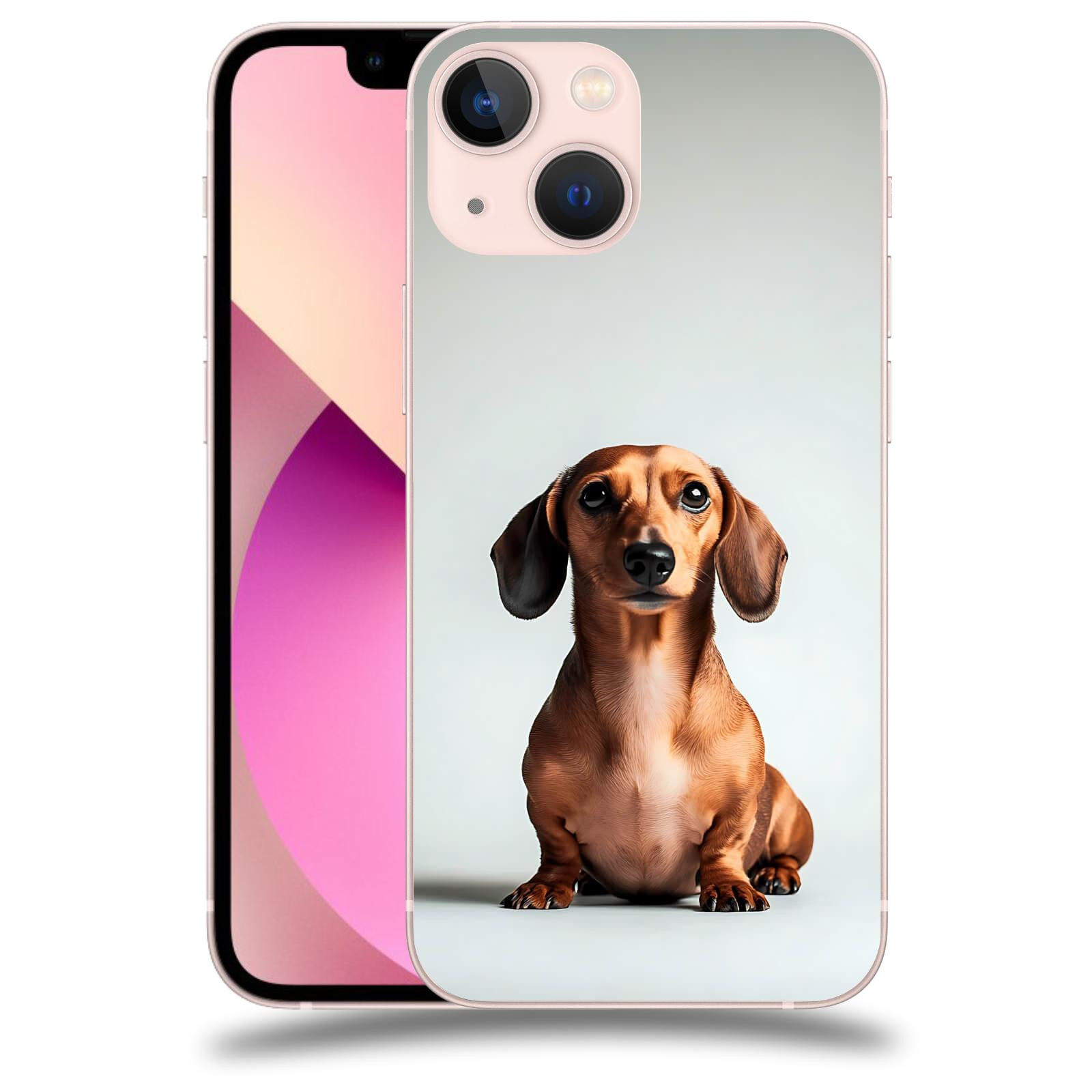 ACOVER Kryt na mobil Apple iPhone 13 mini - Dachshund III