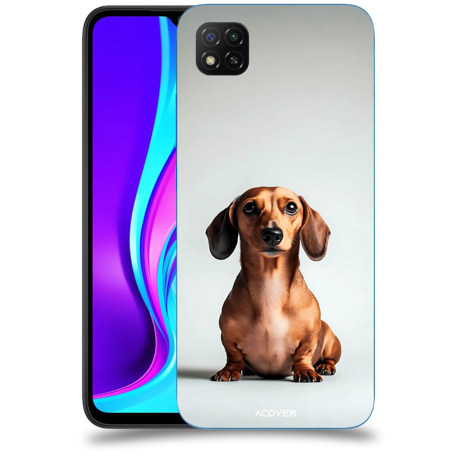 ACOVER Kryt na mobil Xiaomi Redmi 9C - Dachshund III