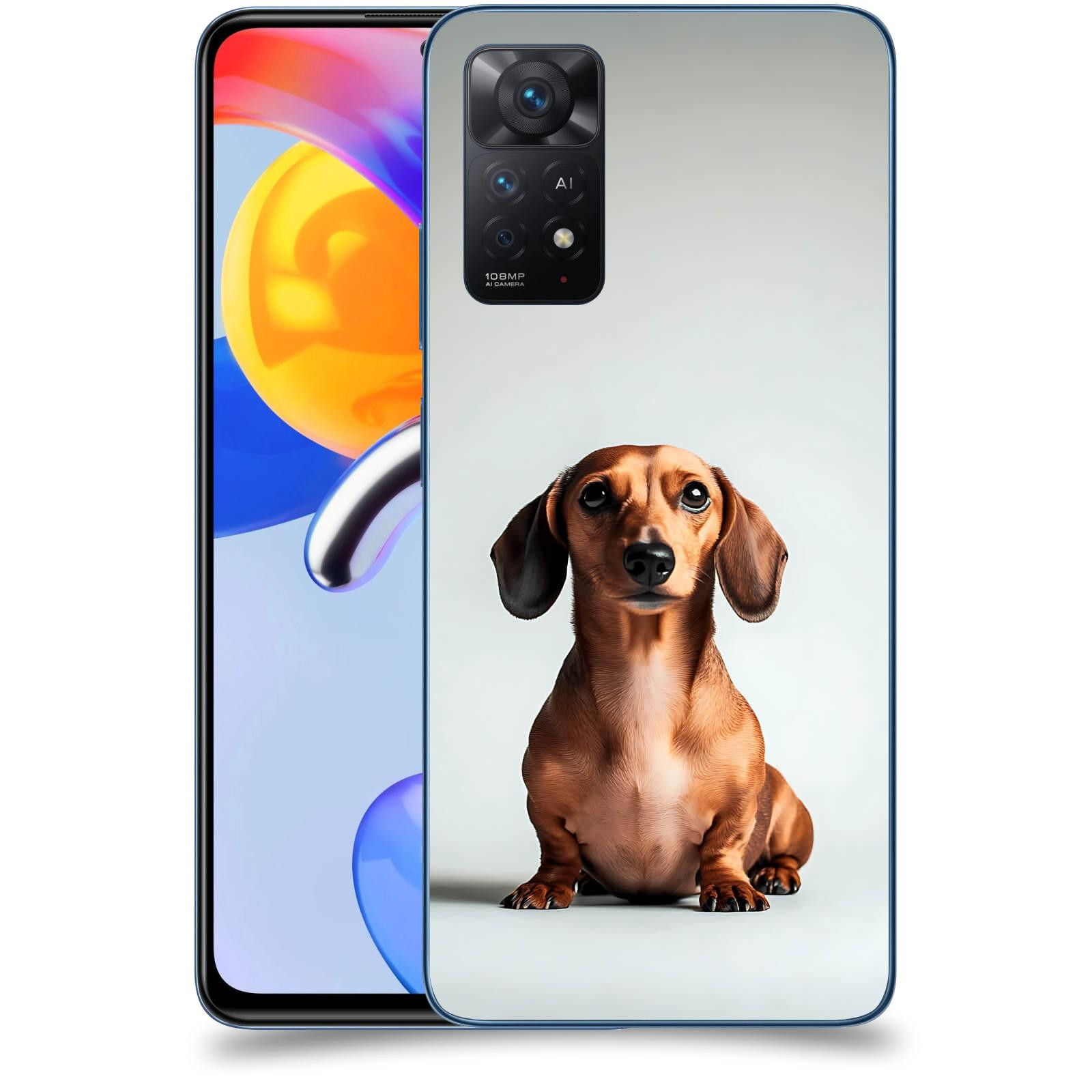 ACOVER Kryt na mobil Xiaomi Redmi Note 11 Pro 5G - Dachshund III