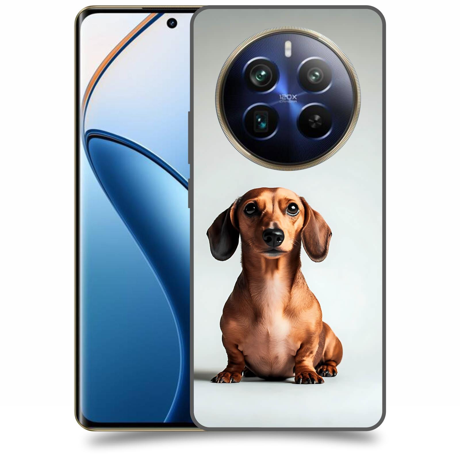 ACOVER Kryt na mobil Realme 12 pro+ 5g - Dachshund III