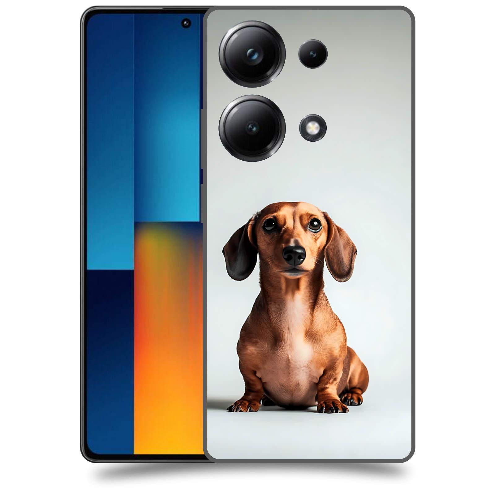 ACOVER Kryt na mobil Poco M6 - Dachshund III
