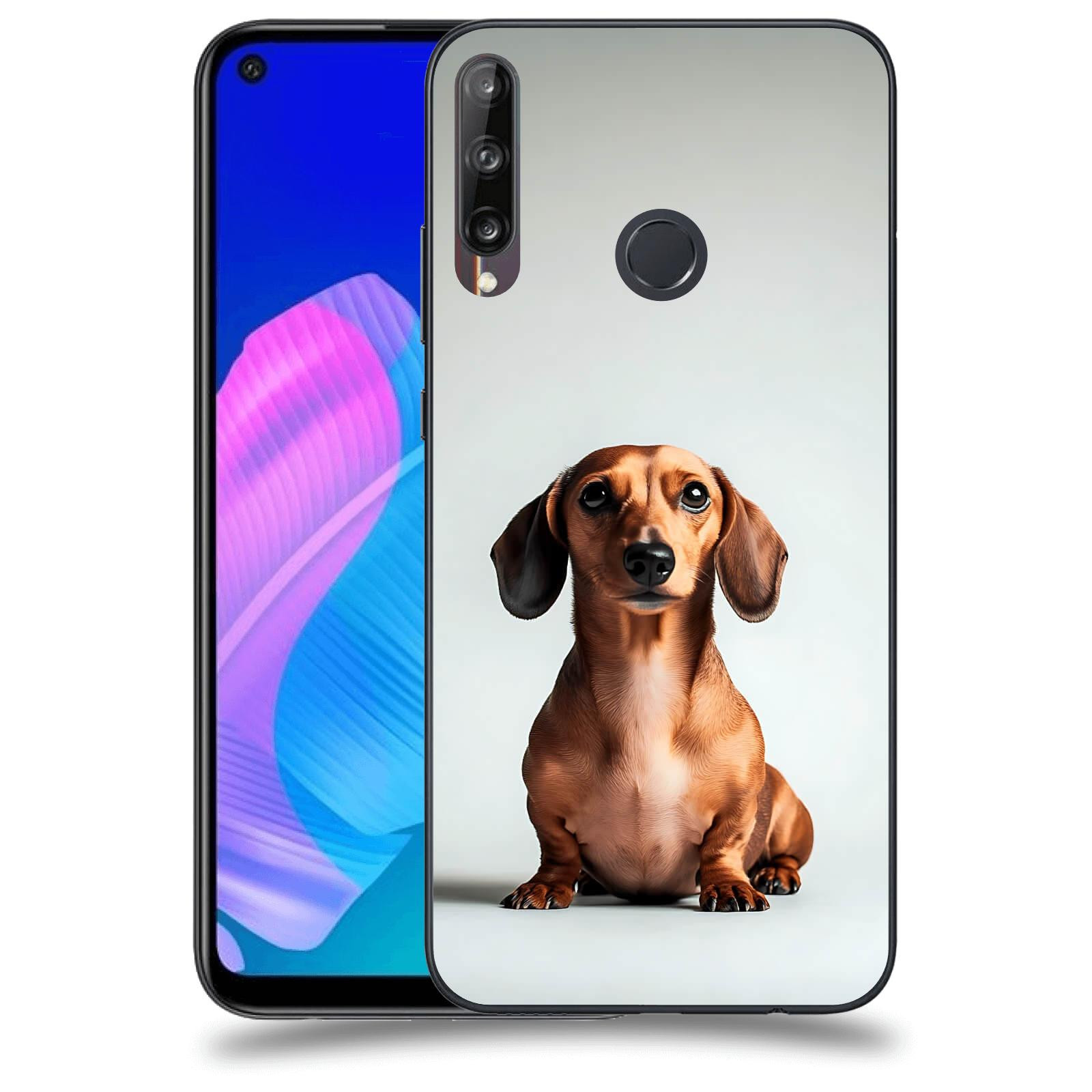 ACOVER Kryt na mobil Huawei P40 Lite E - Dachshund III