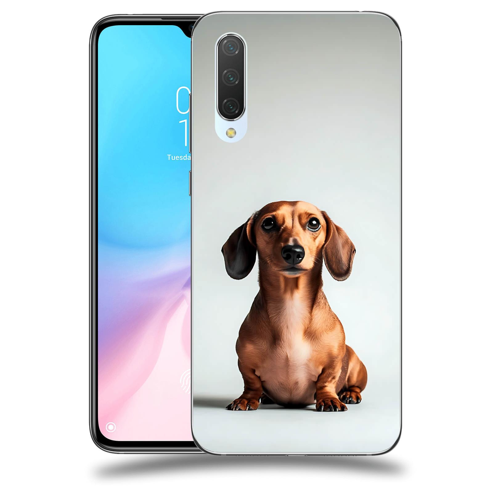 ACOVER Kryt na mobil Xiaomi Mi 9 Lite - Dachshund III