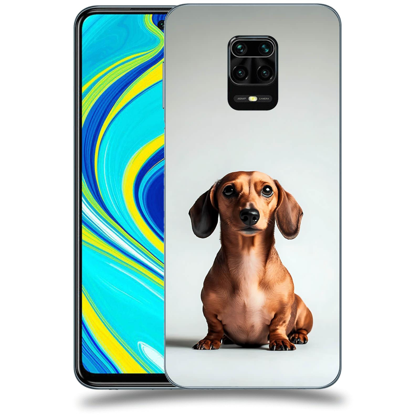 ACOVER Kryt na mobil Xiaomi Redmi Note 9S - Dachshund III