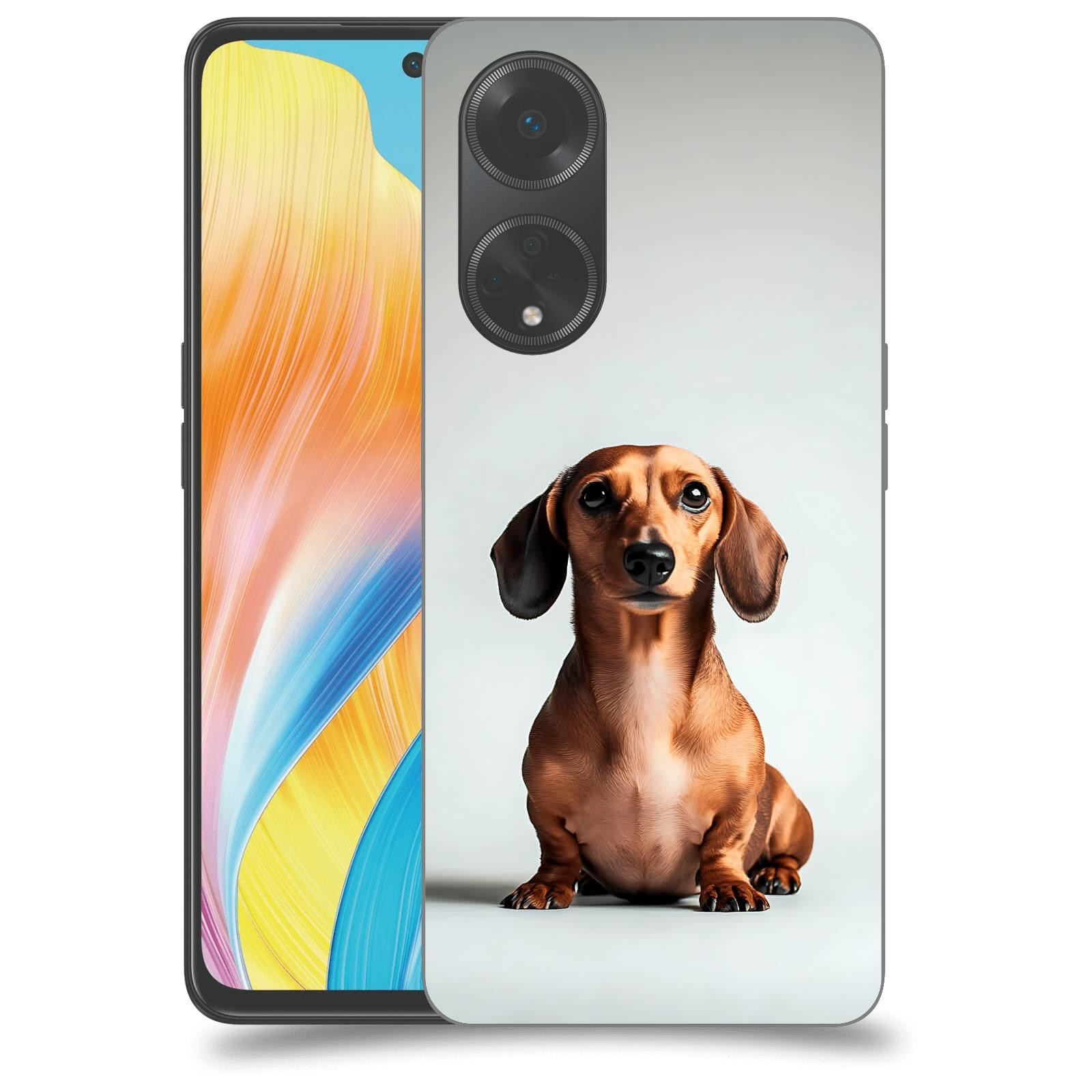 ACOVER Kryt na mobil OPPO A98 5G - Dachshund III