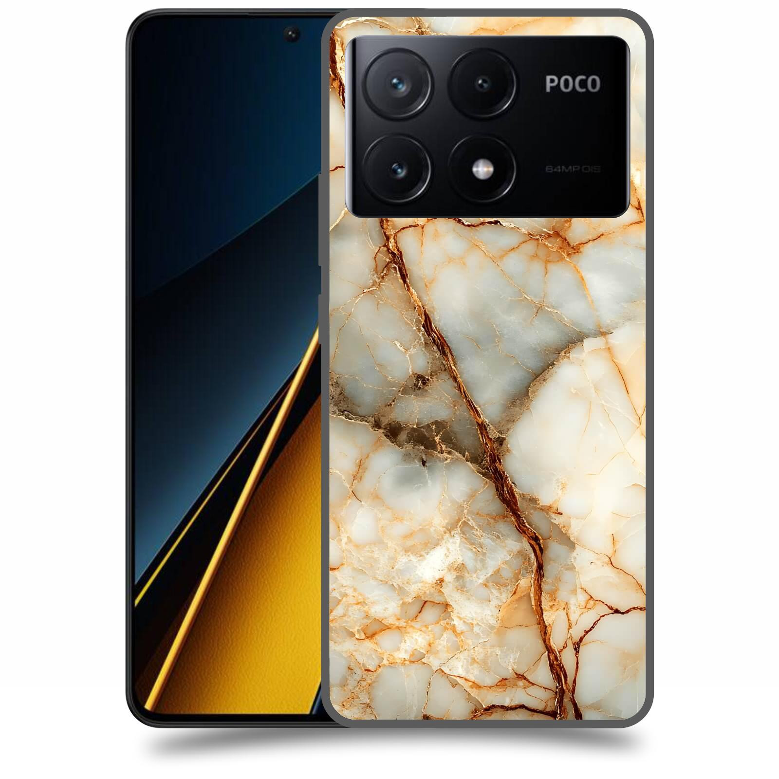 ACOVER Kryt na mobil Poco X6 Pro 5G - Marble I
