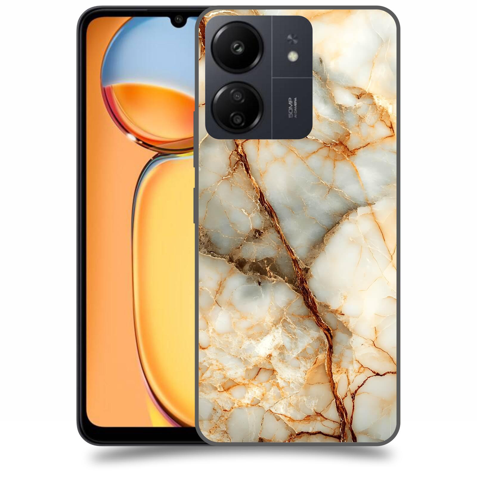 ACOVER Kryt na mobil Xiaomi Redmi 13C 4G  Marble I
