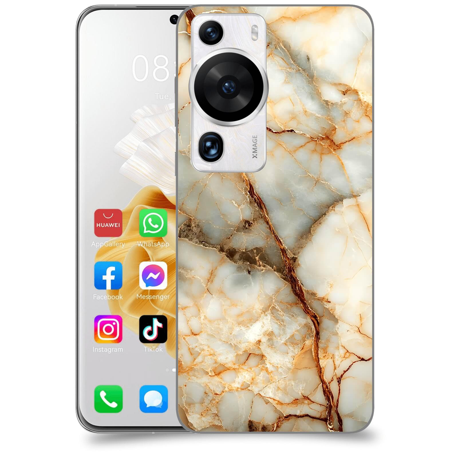 ACOVER Kryt na mobil Huawei P60 Pro - Marble I