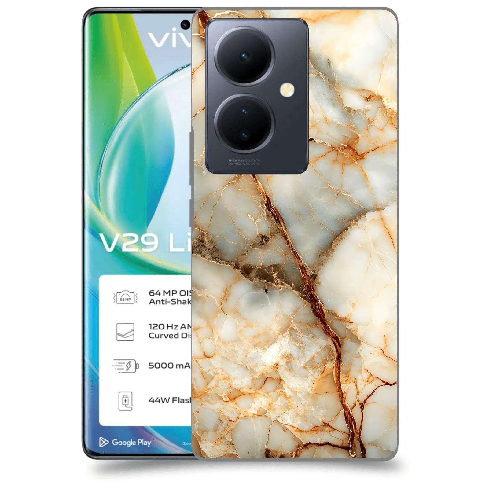 ACOVER Kryt na mobil VIVO V29 Lite 5G - Marble I