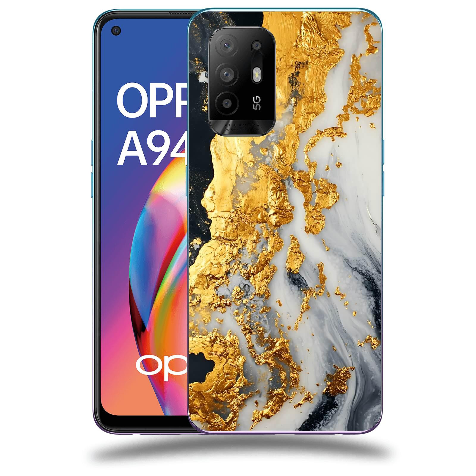 ACOVER Kryt na mobil OPPO A94 5G - Marble II