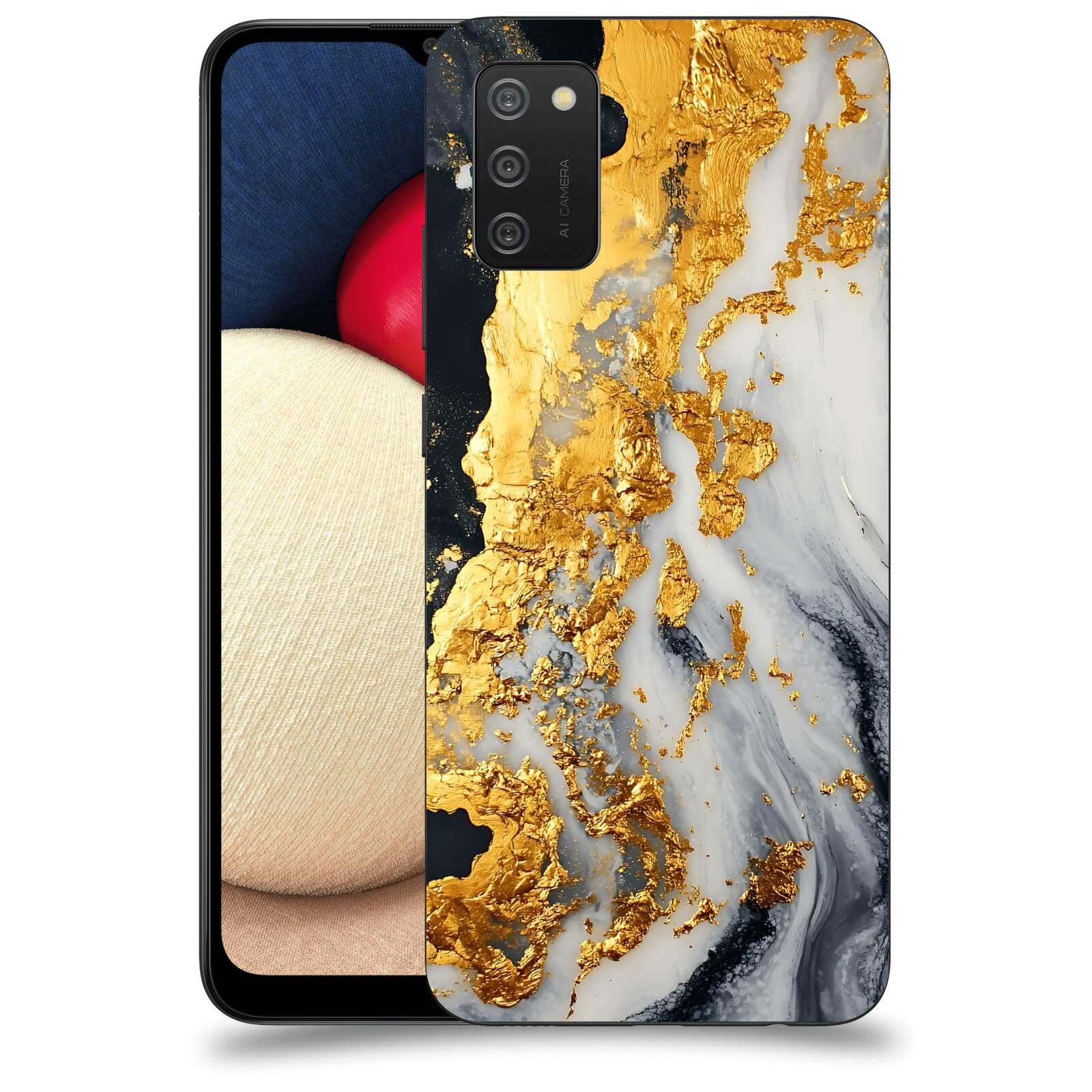 ACOVER Kryt na mobil Samsung Galaxy A02s A025G - Marble II