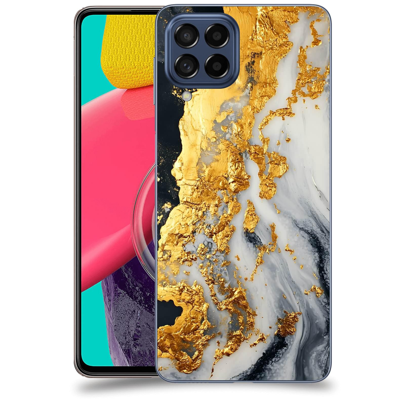 ACOVER Kryt na mobil Samsung Galaxy M53 5G - Marble II