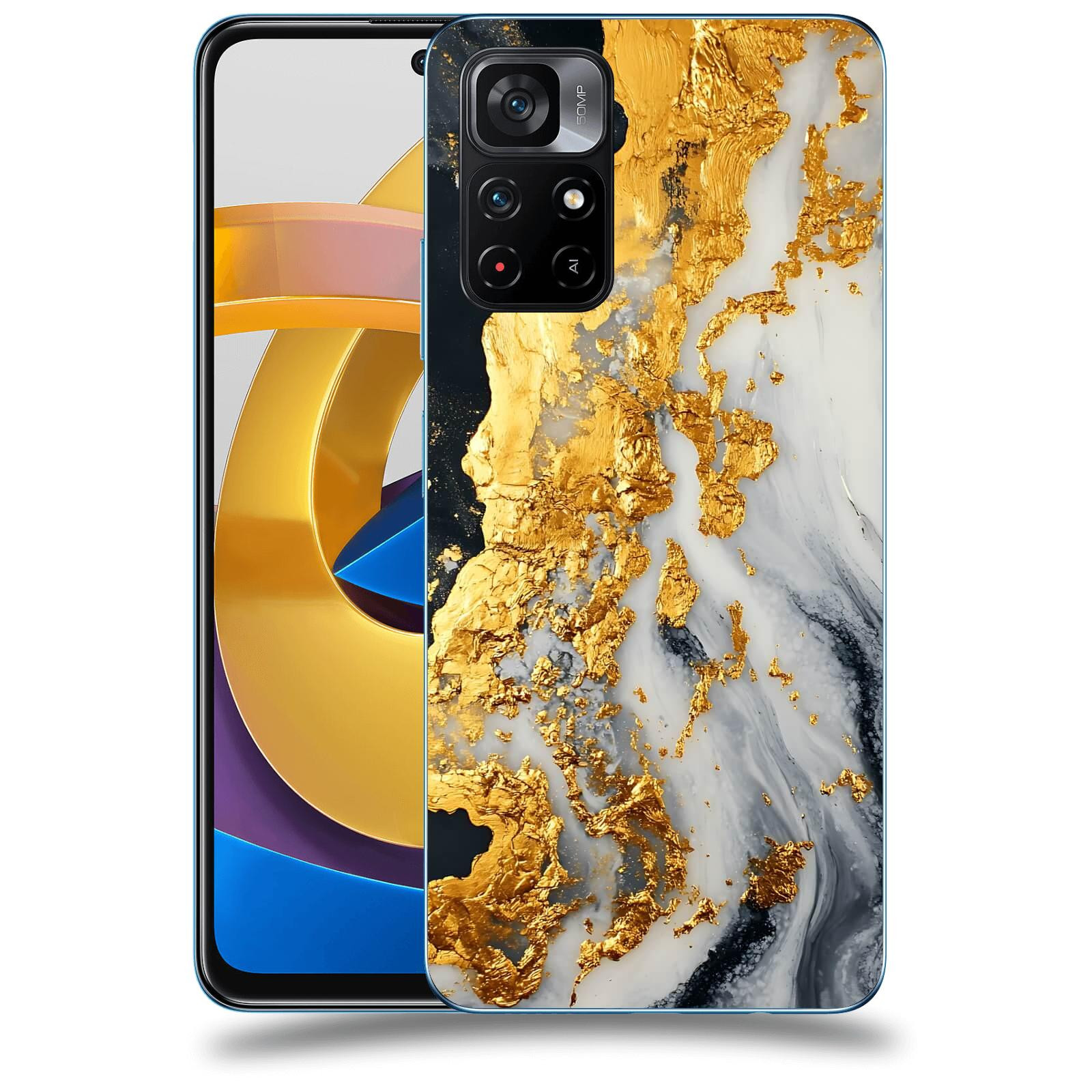 ACOVER Kryt na mobil Xiaomi Poco M4 Pro - Marble II