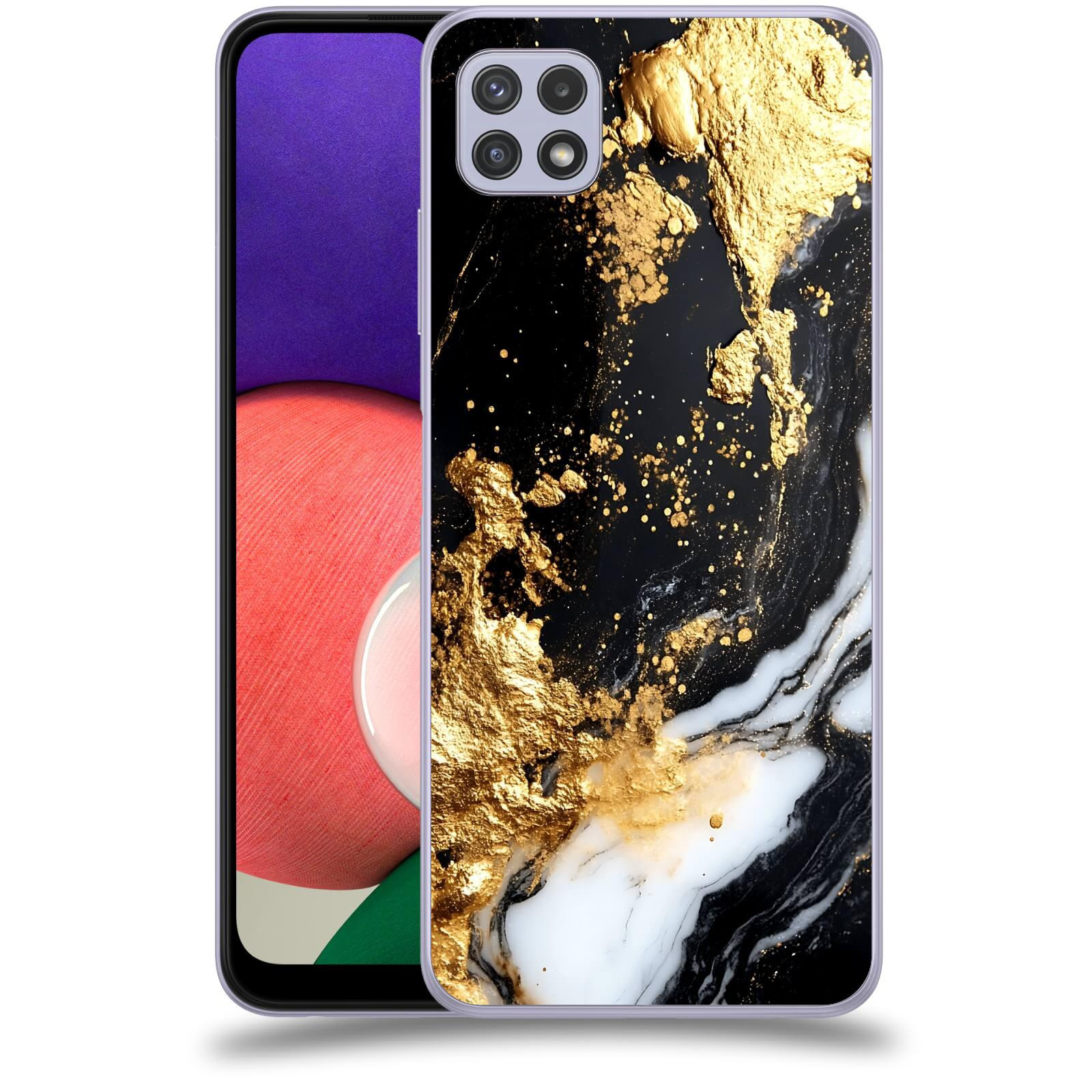 ACOVER Kryt na mobil Samsung Galaxy A22 5G A226B - Marble III