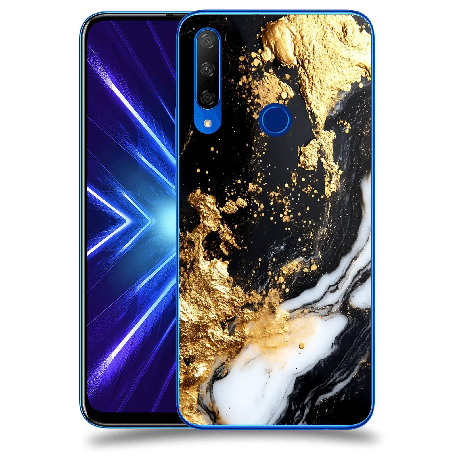 ACOVER Kryt na mobil Honor 9X - Marble III