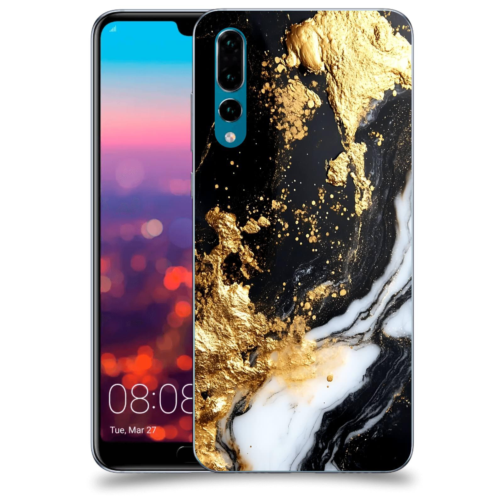 ACOVER Kryt na mobil Huawei P20 Pro - Marble III