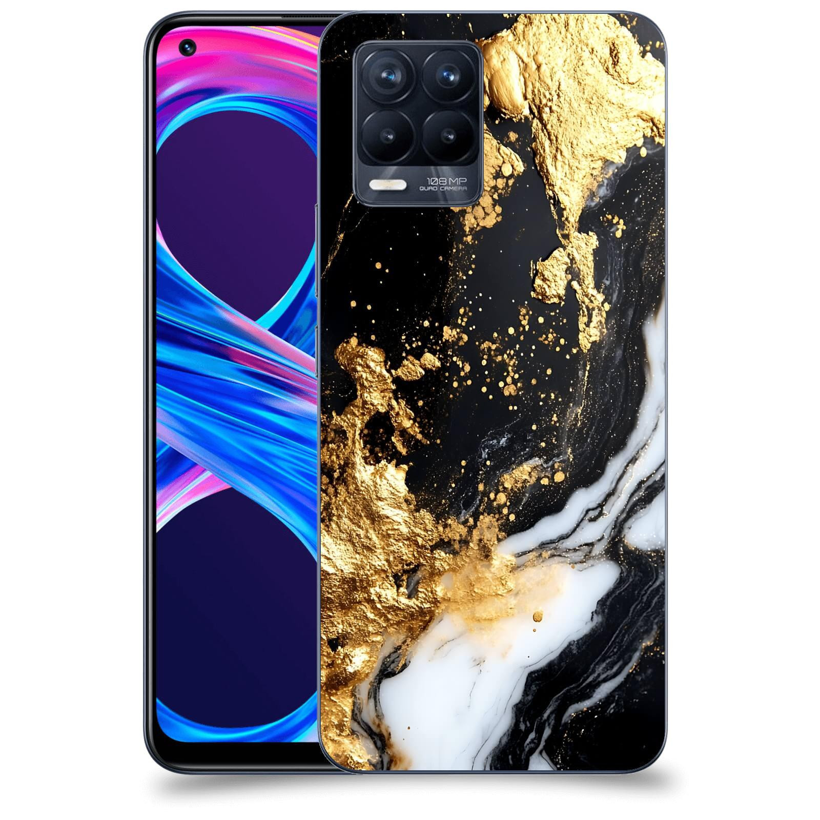 ACOVER Kryt na mobil Realme 8 Pro - Marble III