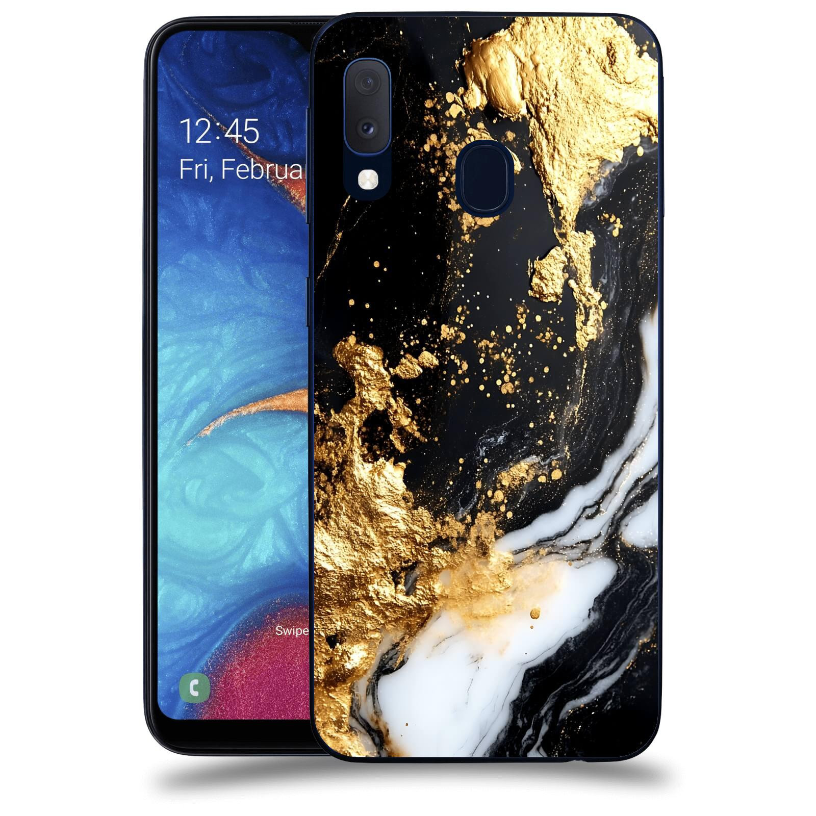 ACOVER Kryt na mobil Samsung Galaxy A20e A202F - Marble III