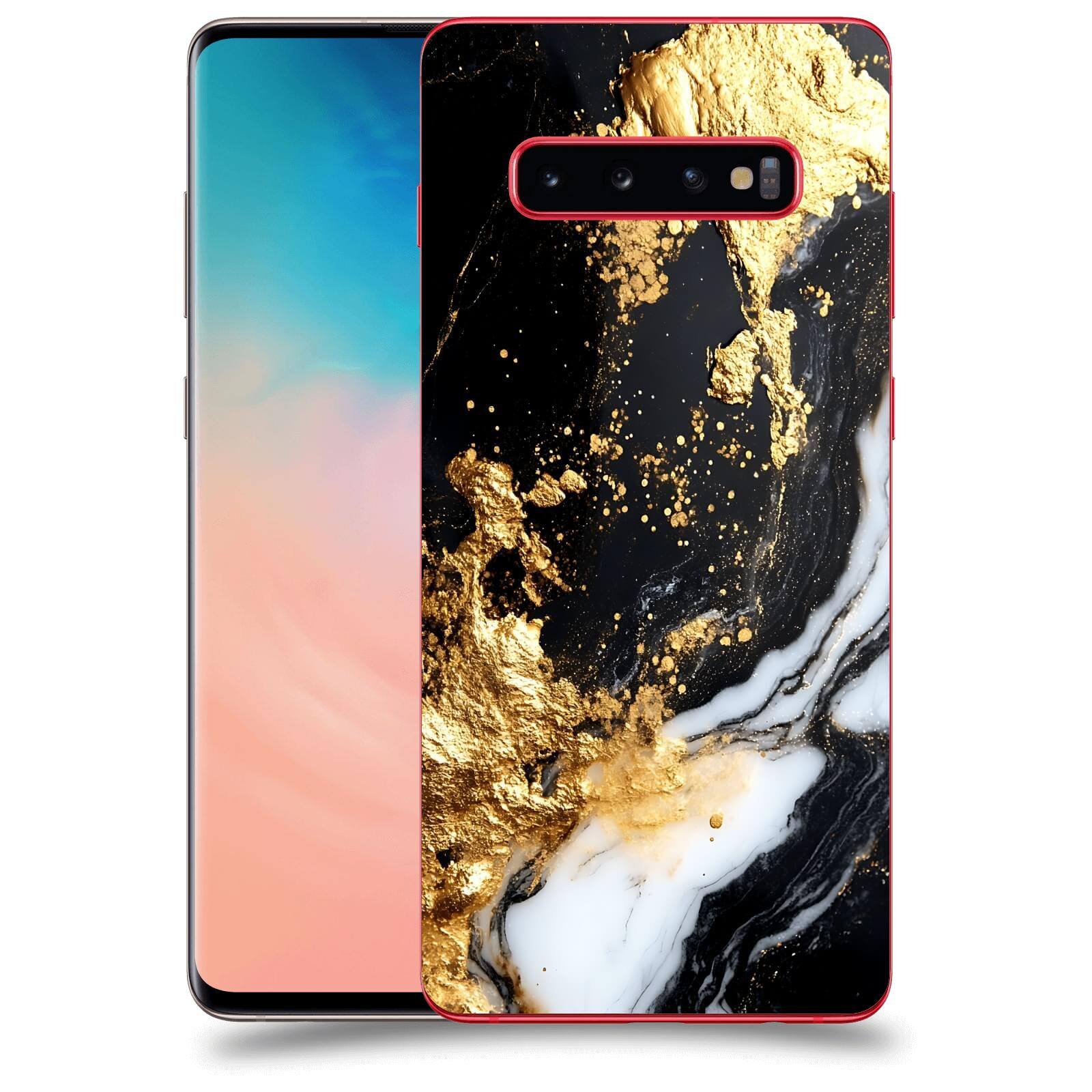 ACOVER Kryt na mobil Samsung Galaxy S10 Plus G975 - Marble III
