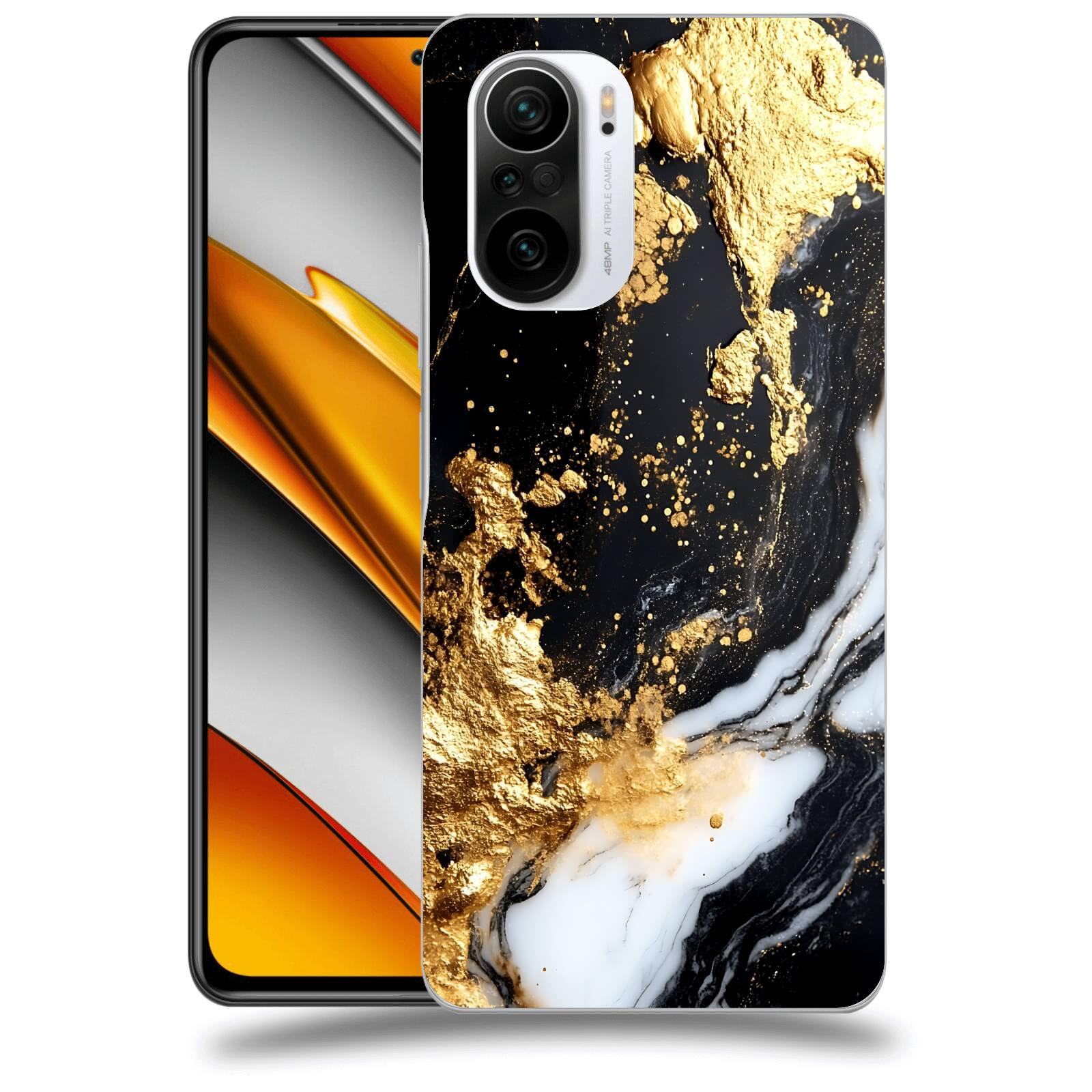ACOVER Kryt na mobil Xiaomi Poco F3 - Marble III