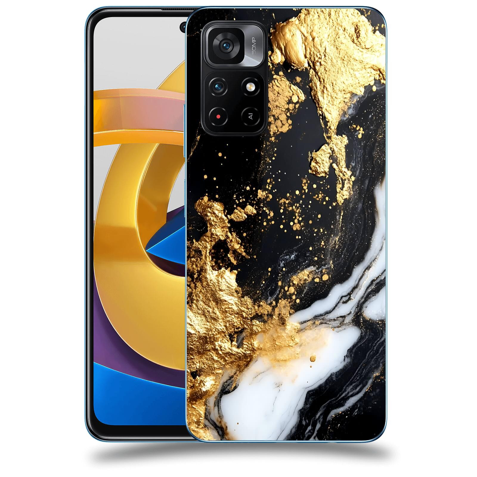 ACOVER Kryt na mobil Xiaomi Poco M4 Pro - Marble III