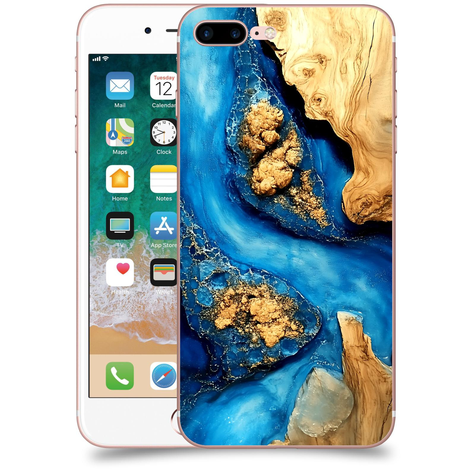 ACOVER Kryt na mobil Apple iPhone 7 Plus - Deep Marine II