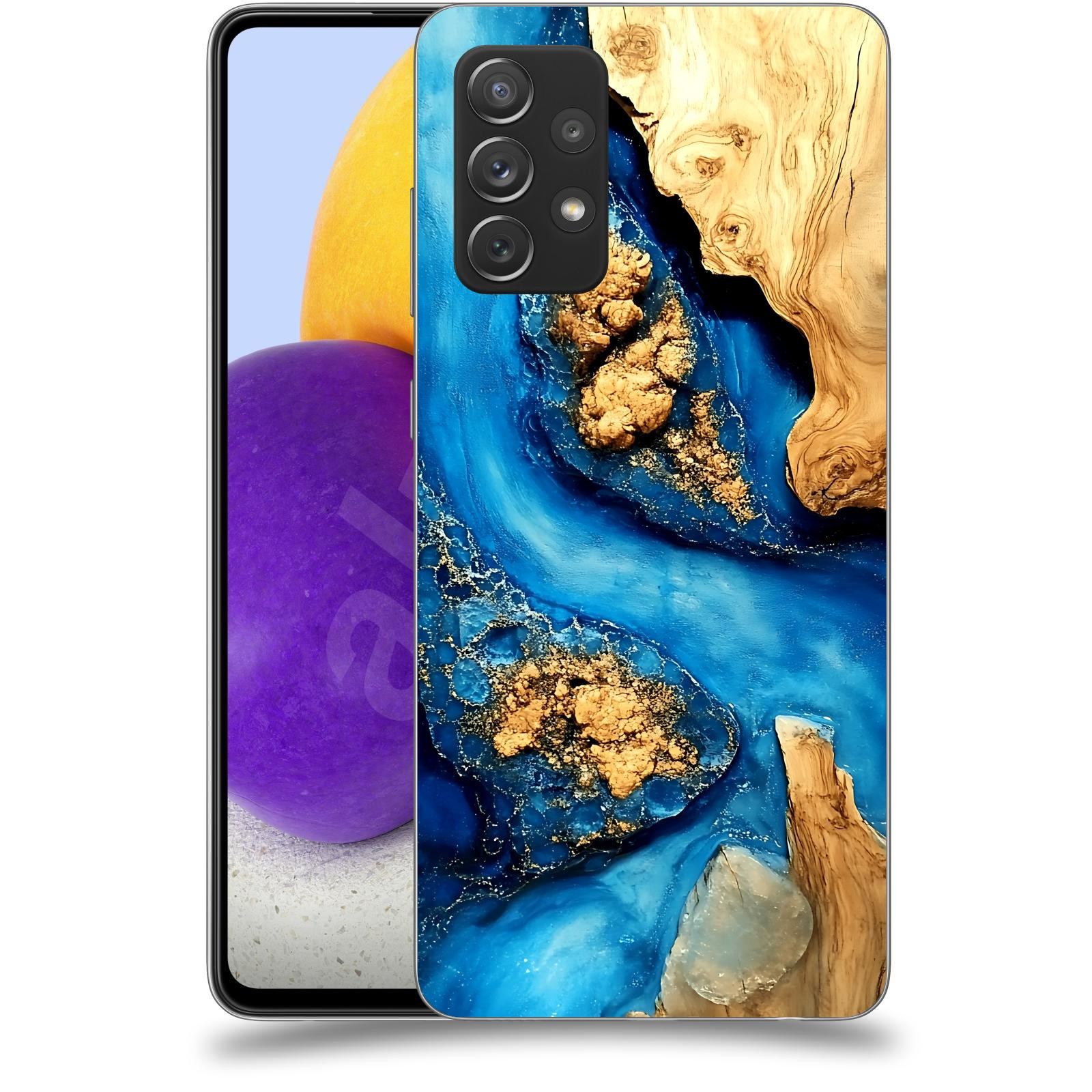 ACOVER Kryt na mobil Samsung Galaxy A72 A725F - Deep Marine II