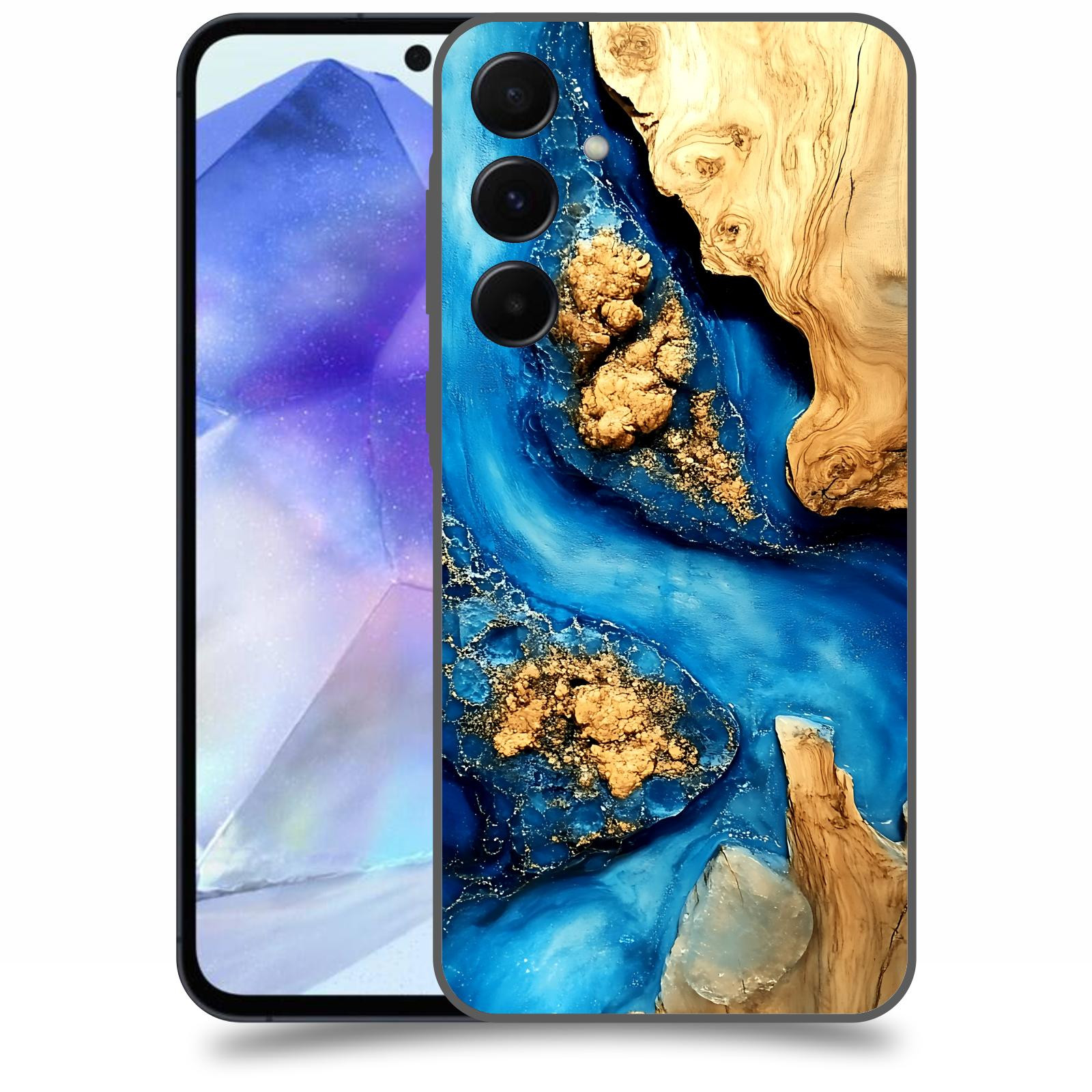 ACOVER Kryt na mobil Samsung Galaxy A55 5G - Deep Marine II