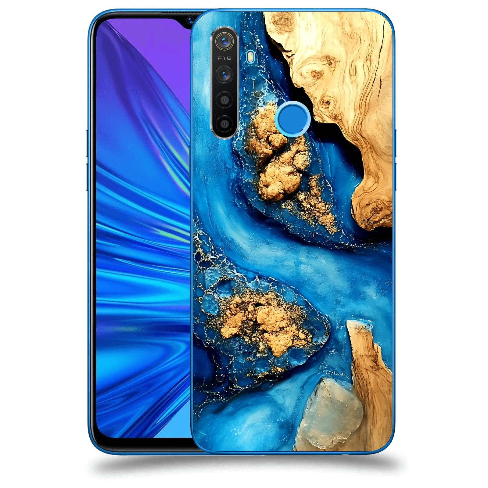ACOVER Kryt na mobil Realme 5 - Deep Marine II