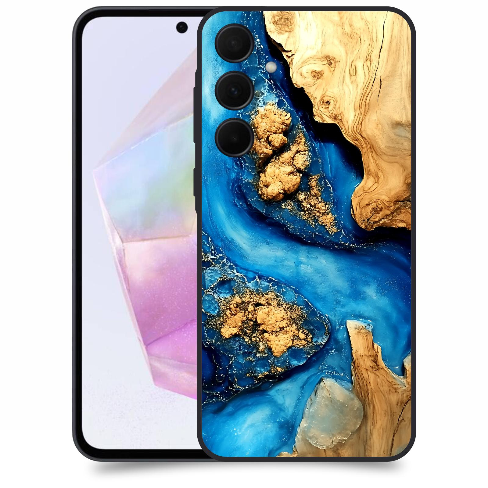 ACOVER Kryt na mobil Samsung Galaxy A35 5G - Deep Marine II