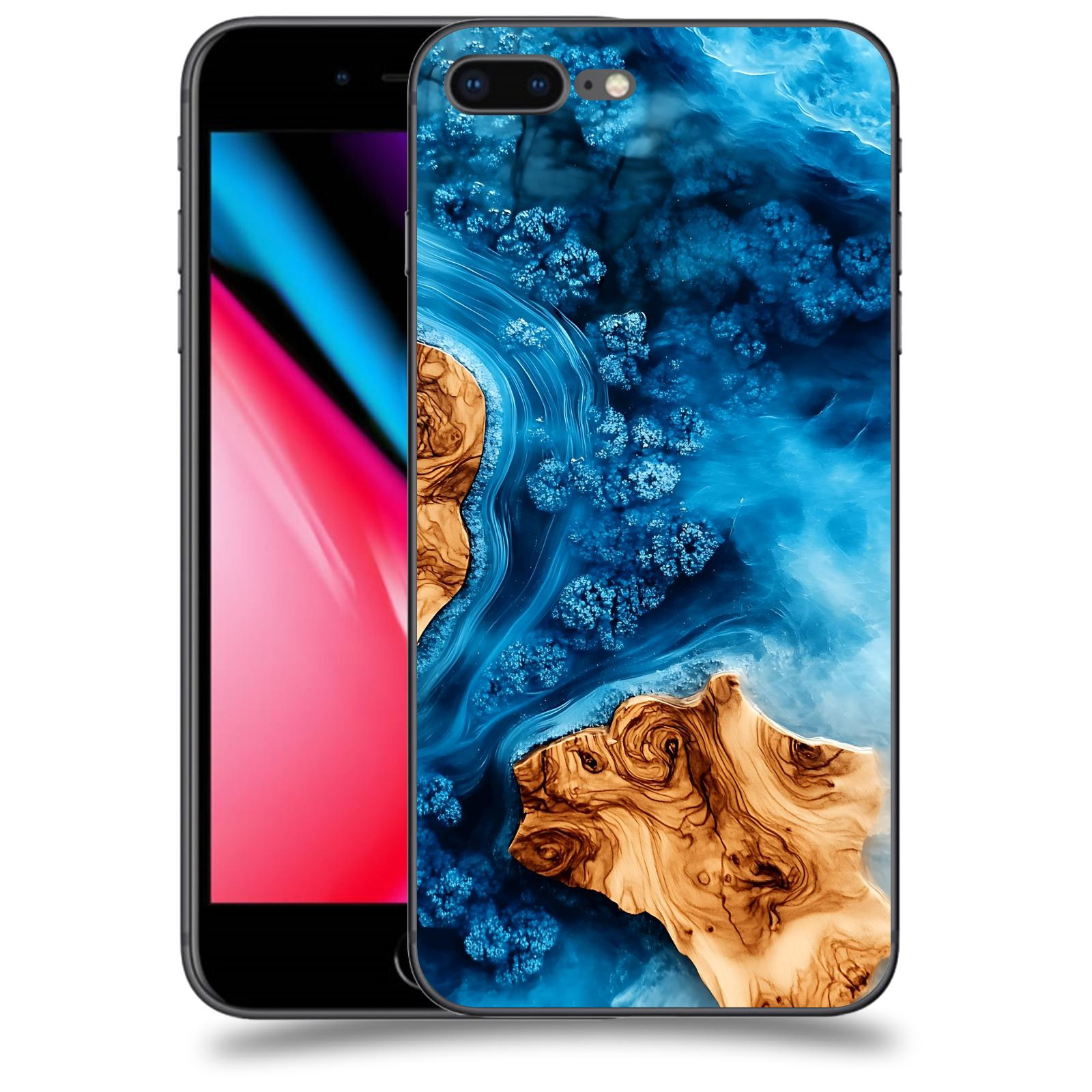 ACOVER Kryt na mobil Apple iPhone 8 Plus - Deep Marine III