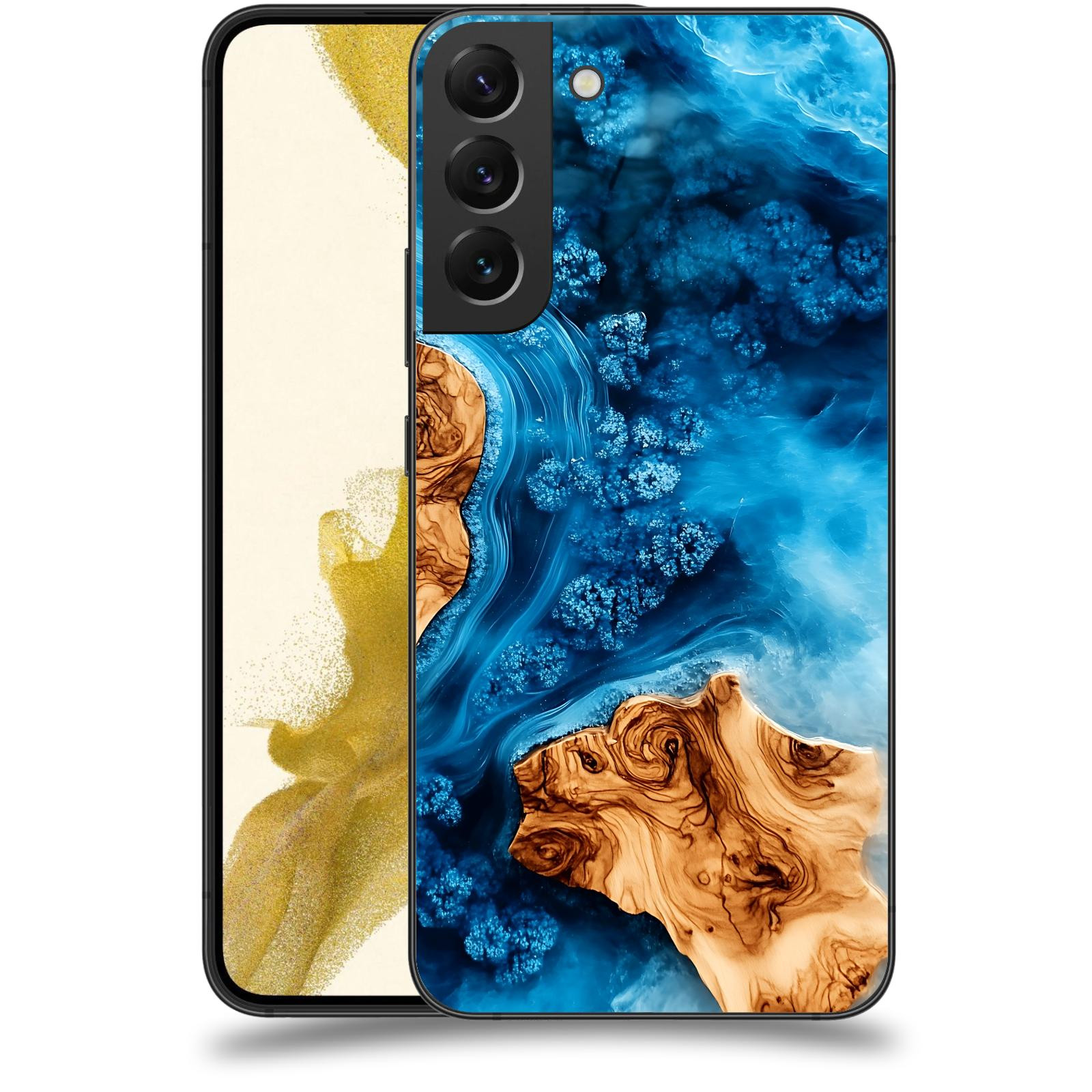 ACOVER Kryt na mobil Samsung Galaxy S22+ 5G - Deep Marine III