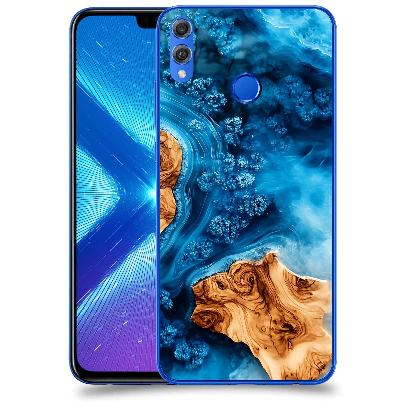 ACOVER Kryt na mobil Honor 8X - Deep Marine III