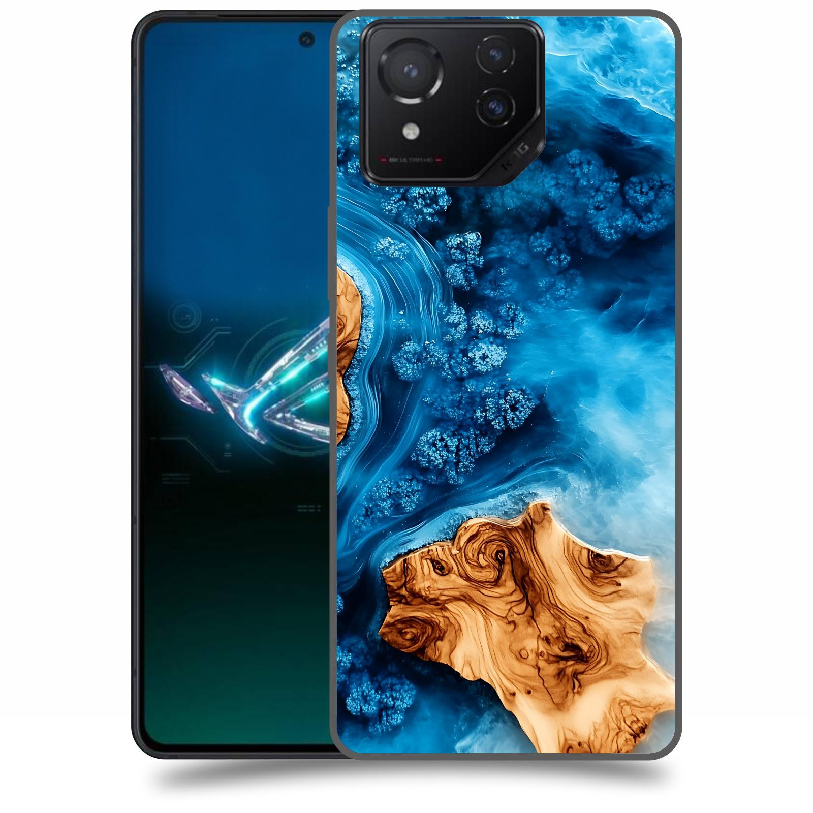 ACOVER Kryt na mobil Asus ROG Phone 8 - Deep Marine III