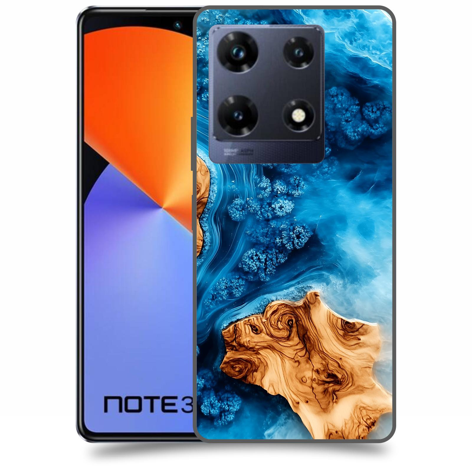 ACOVER Kryt na mobil Infinix Note 30 PRO - Deep Marine III