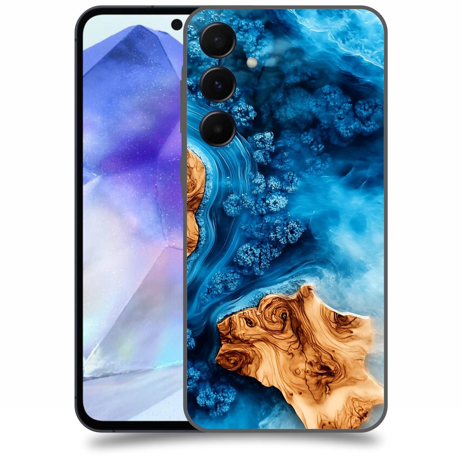 ACOVER Kryt na mobil Samsung Galaxy A55 5G - Deep Marine III