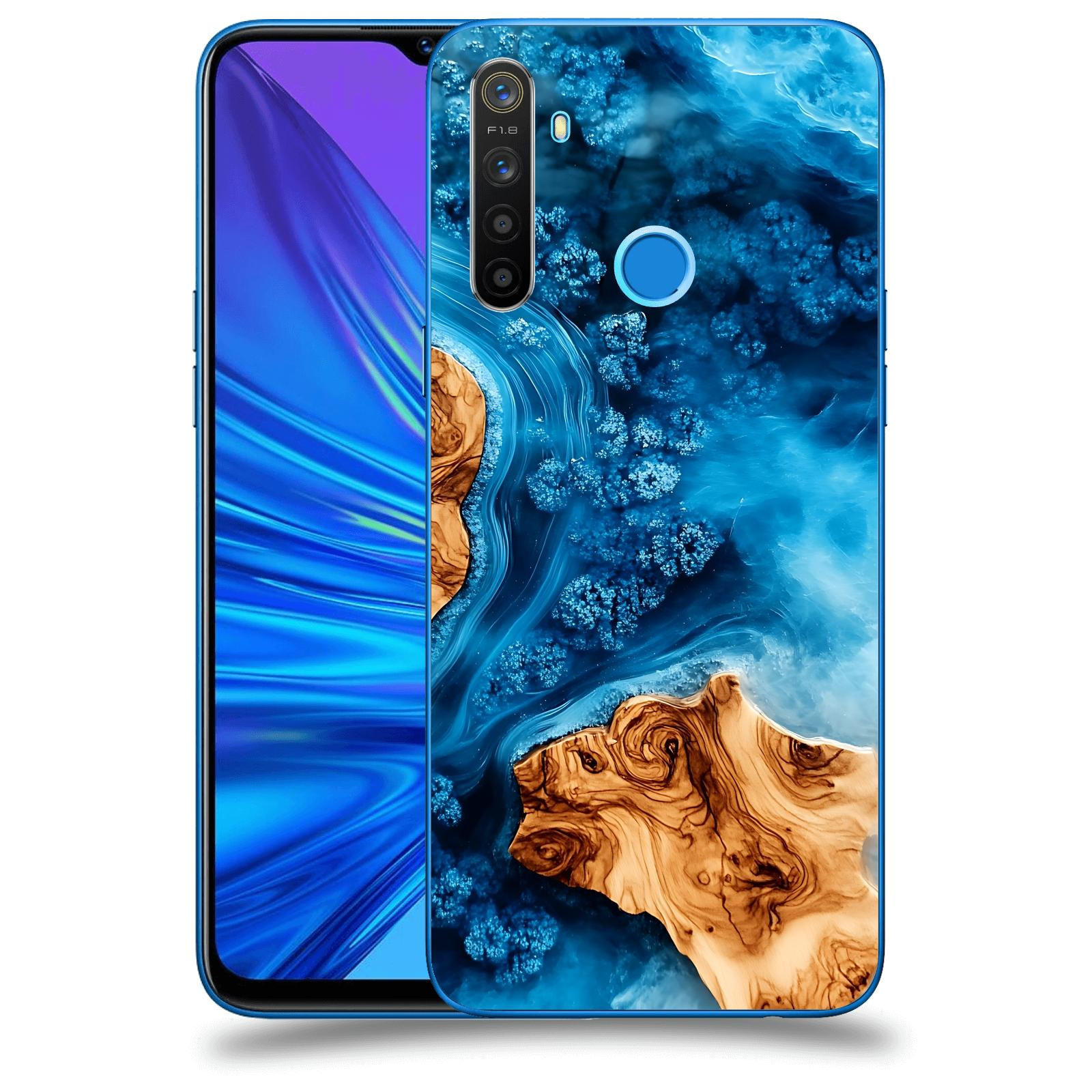 ACOVER Kryt na mobil Realme 5 - Deep Marine III