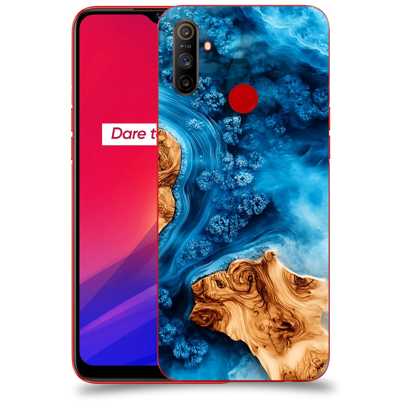 ACOVER Kryt na mobil Realme C3 - Deep Marine III