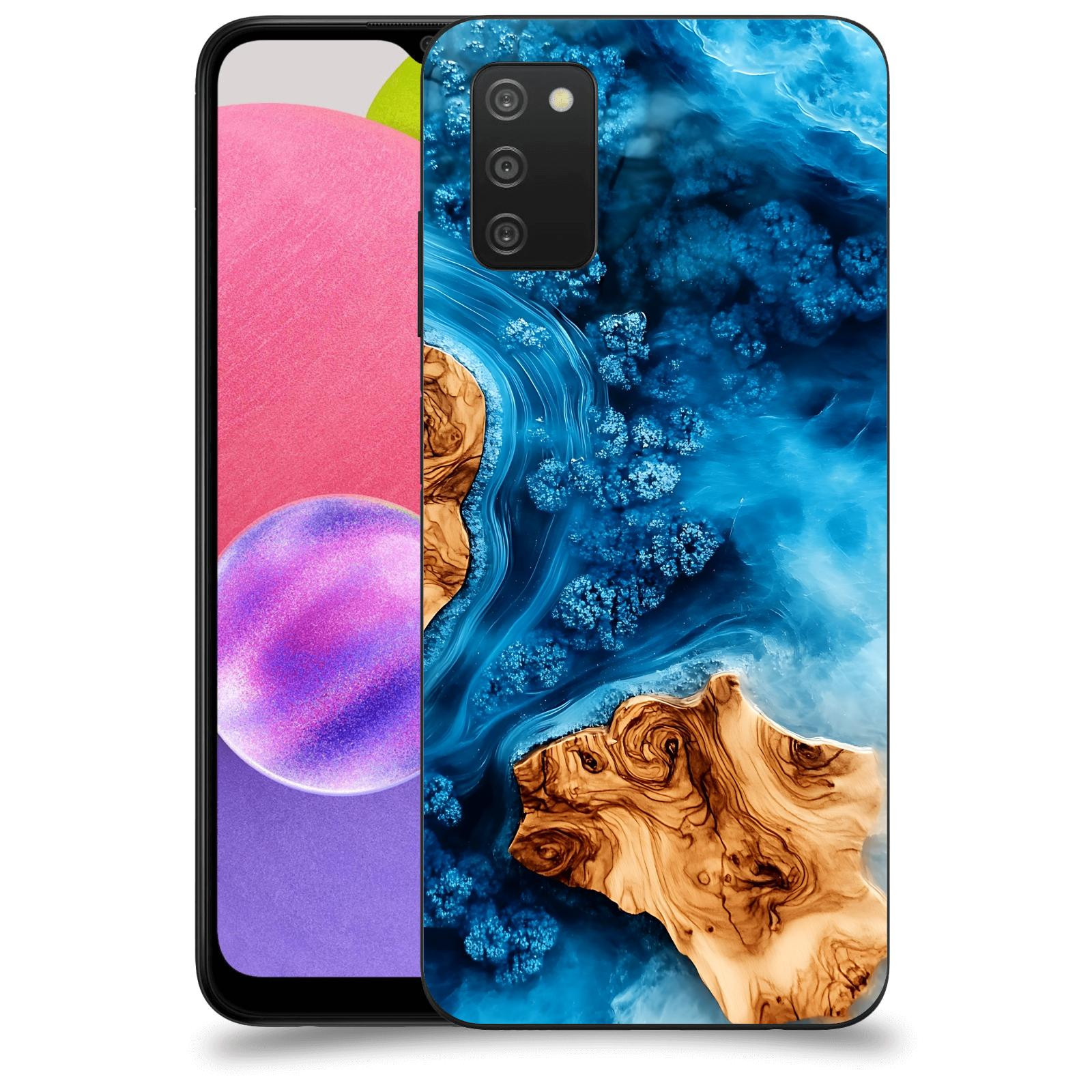 ACOVER Kryt na mobil Samsung Galaxy A03s A037G - Deep Marine III