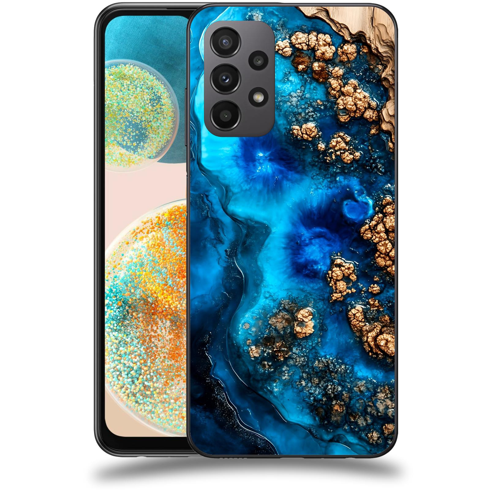 ACOVER Kryt na mobil Samsung Galaxy A23 - Deep Marine IV