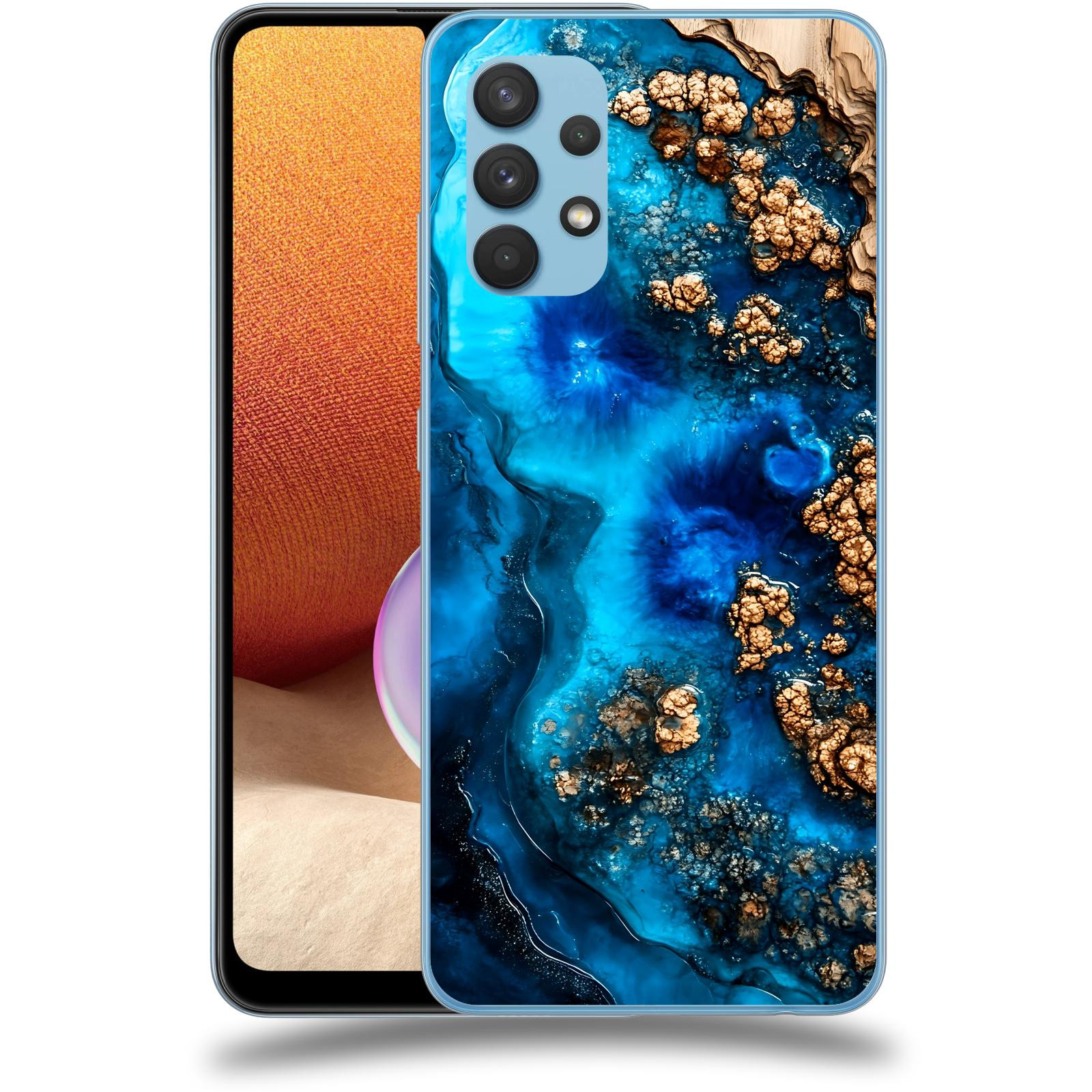 ACOVER Kryt na mobil Samsung Galaxy A32 4G SM-A325F - Deep Marine IV