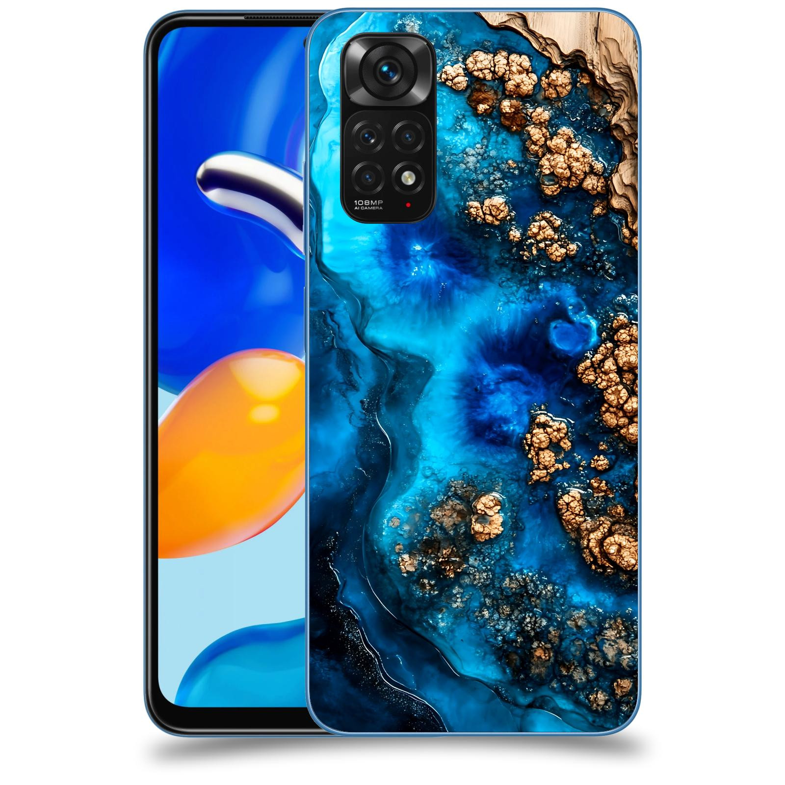 ACOVER Kryt na mobil Xiaomi Redmi Note 11S - Deep Marine IV